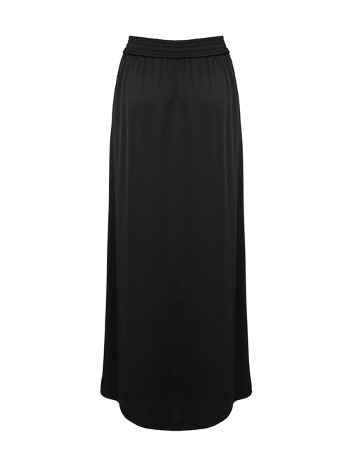 Gonna in satin Nero Herno | GN000024D 125069300